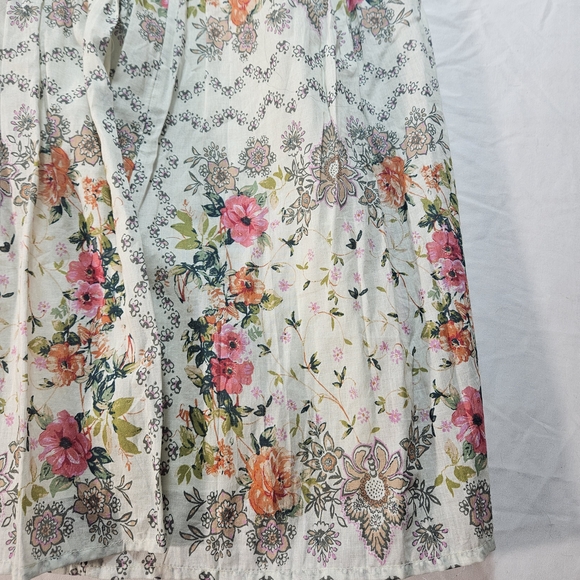 Anthropologie Floral Print Maxi Skirt - Picture 4 of 6